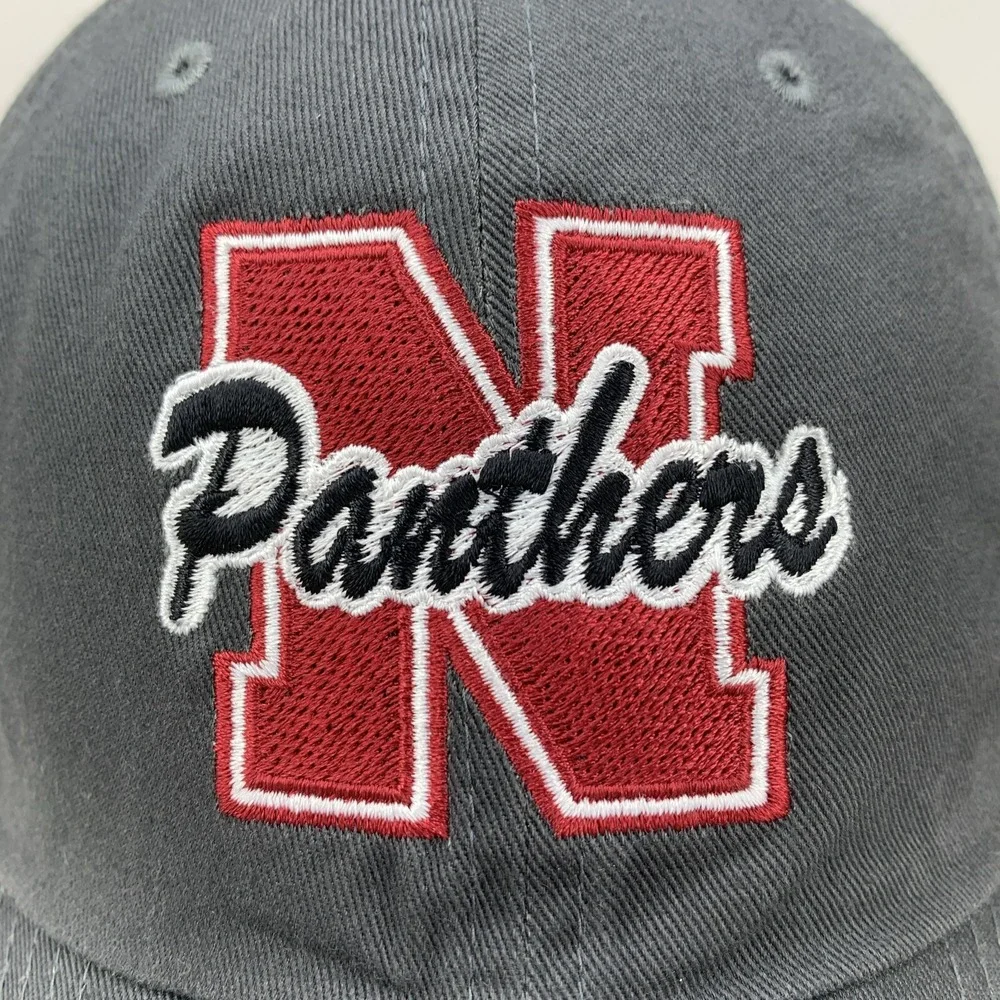 Putnam City North Panthers Hat Gray Nike Strapback OKC High School Baseball Cap